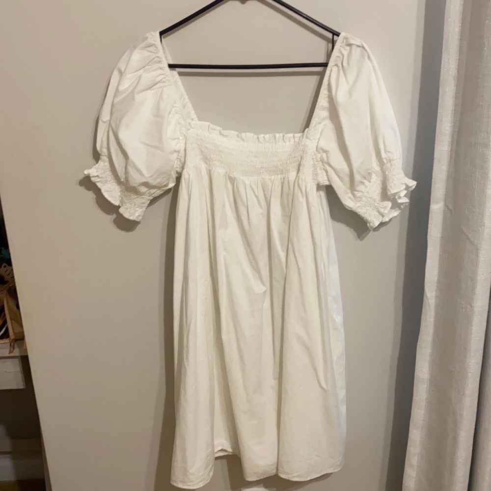 White Babydoll Dress